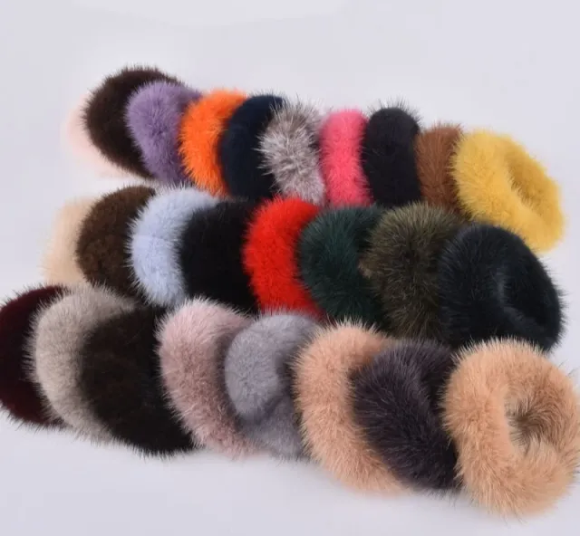 Soft fluffy Rubber band